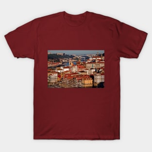 Portugal. Porto. Douro river. Waterfront. T-Shirt